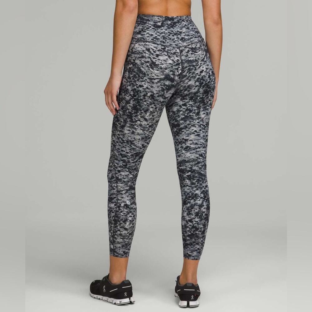 Lululemon Base Pace High-Rise Tight 25" Estuary Grey Nulux Leggings Size 4